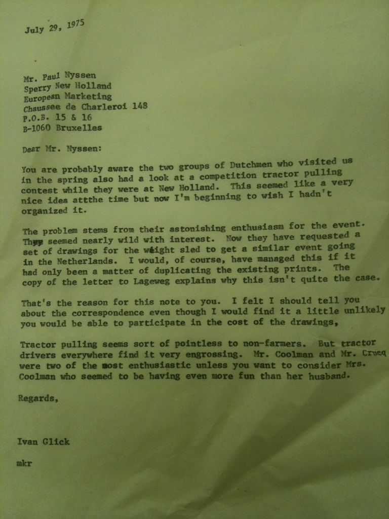 European Tractor Pulling History General Chat Red Power Magazine