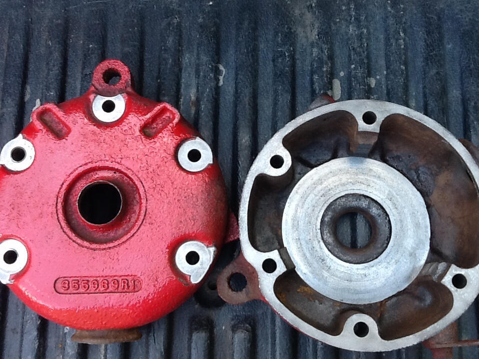 ReSurfaced Farmall Super C Brake Casting Technical IH Talk Red