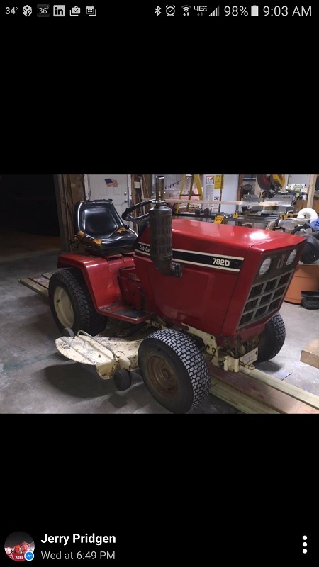 New Guy with a 782D - Cub Cadets - Red Power Magazine Community