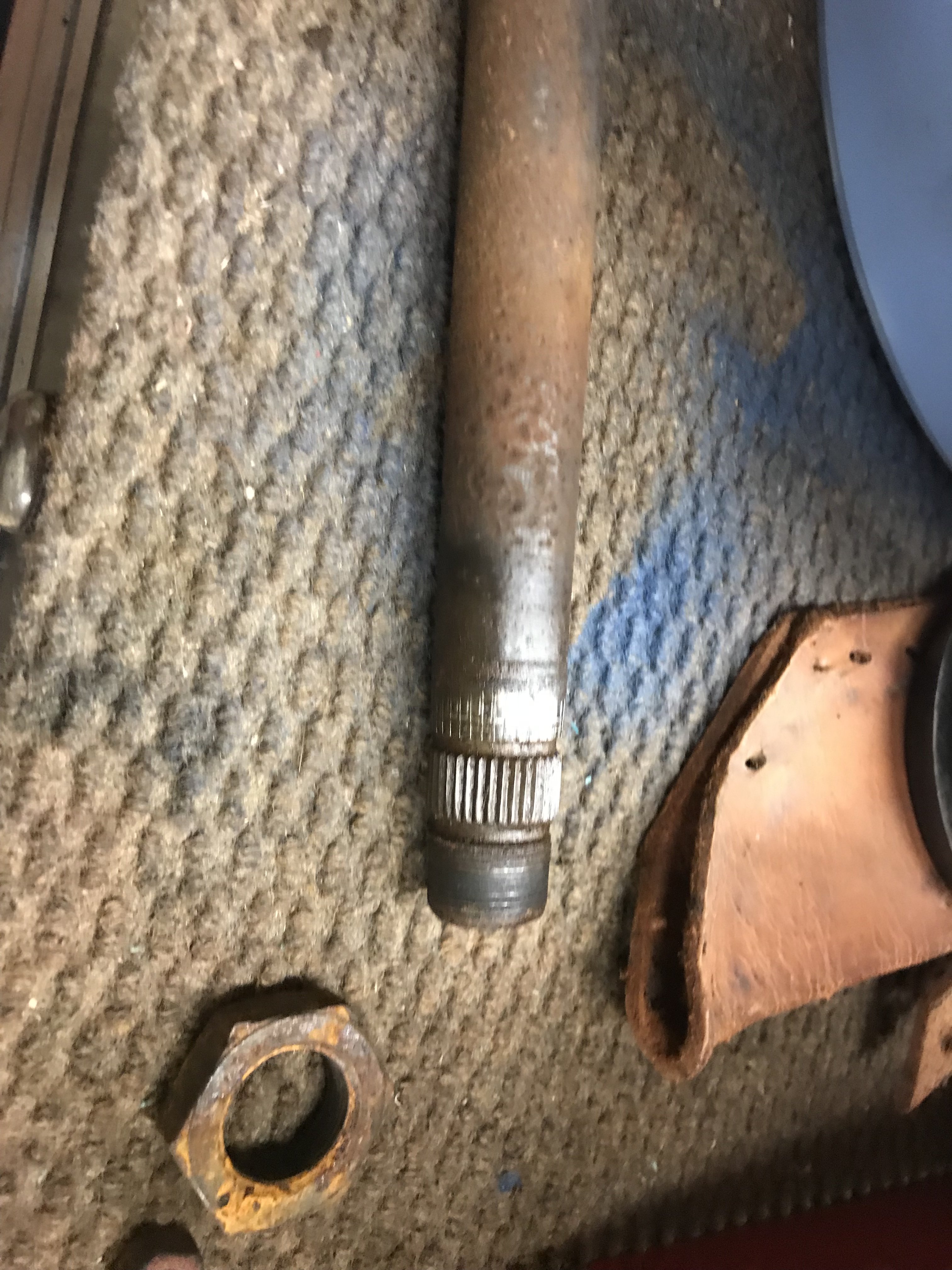 Farmall 240 steering wheel removal Technical IH Talk Red Power