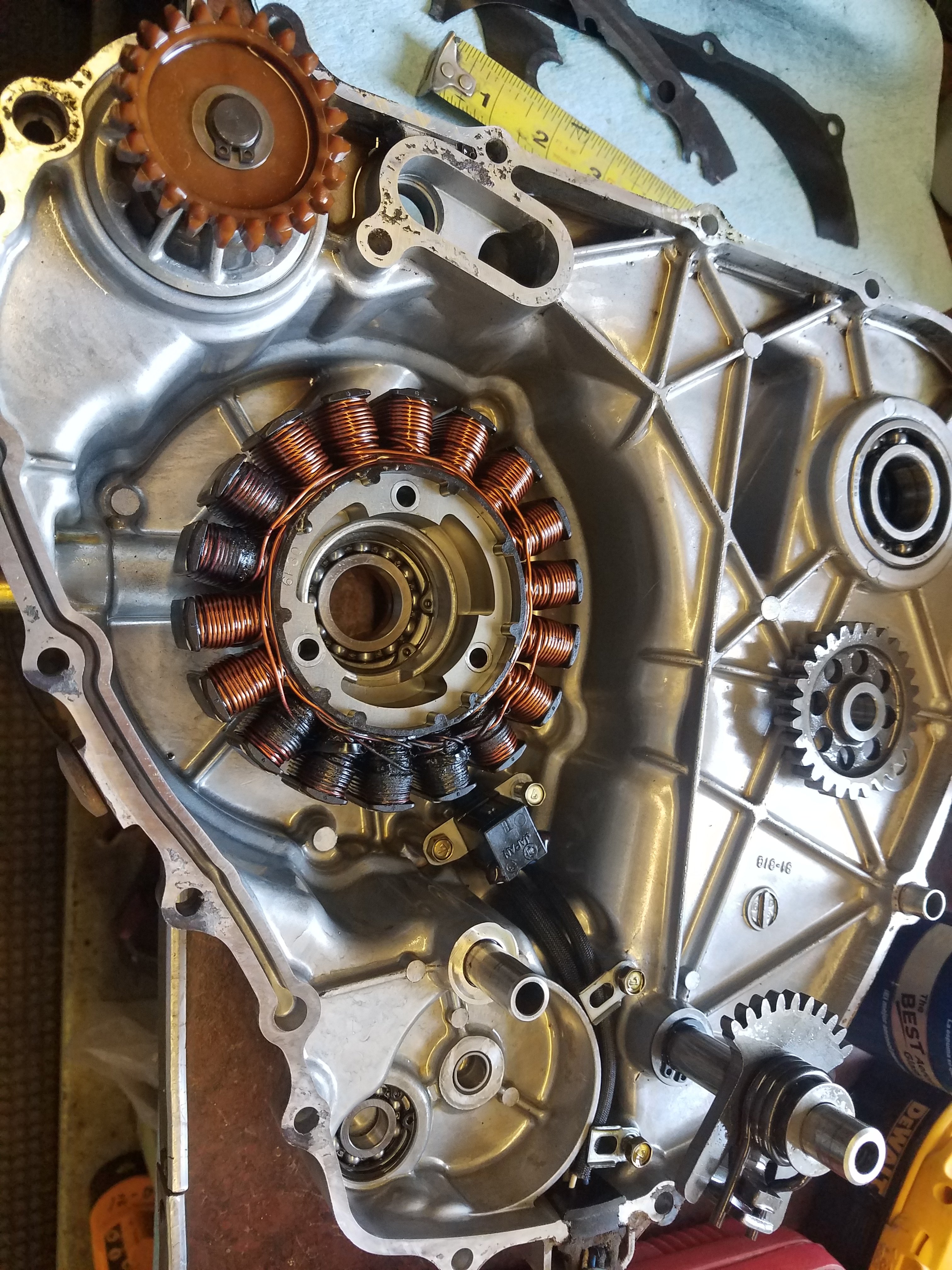 Arctic Cat Atv stator repair pics. General Chat Red Power Magazine