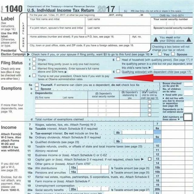 New federal tax form - General Chat - Red Power Magazine Community