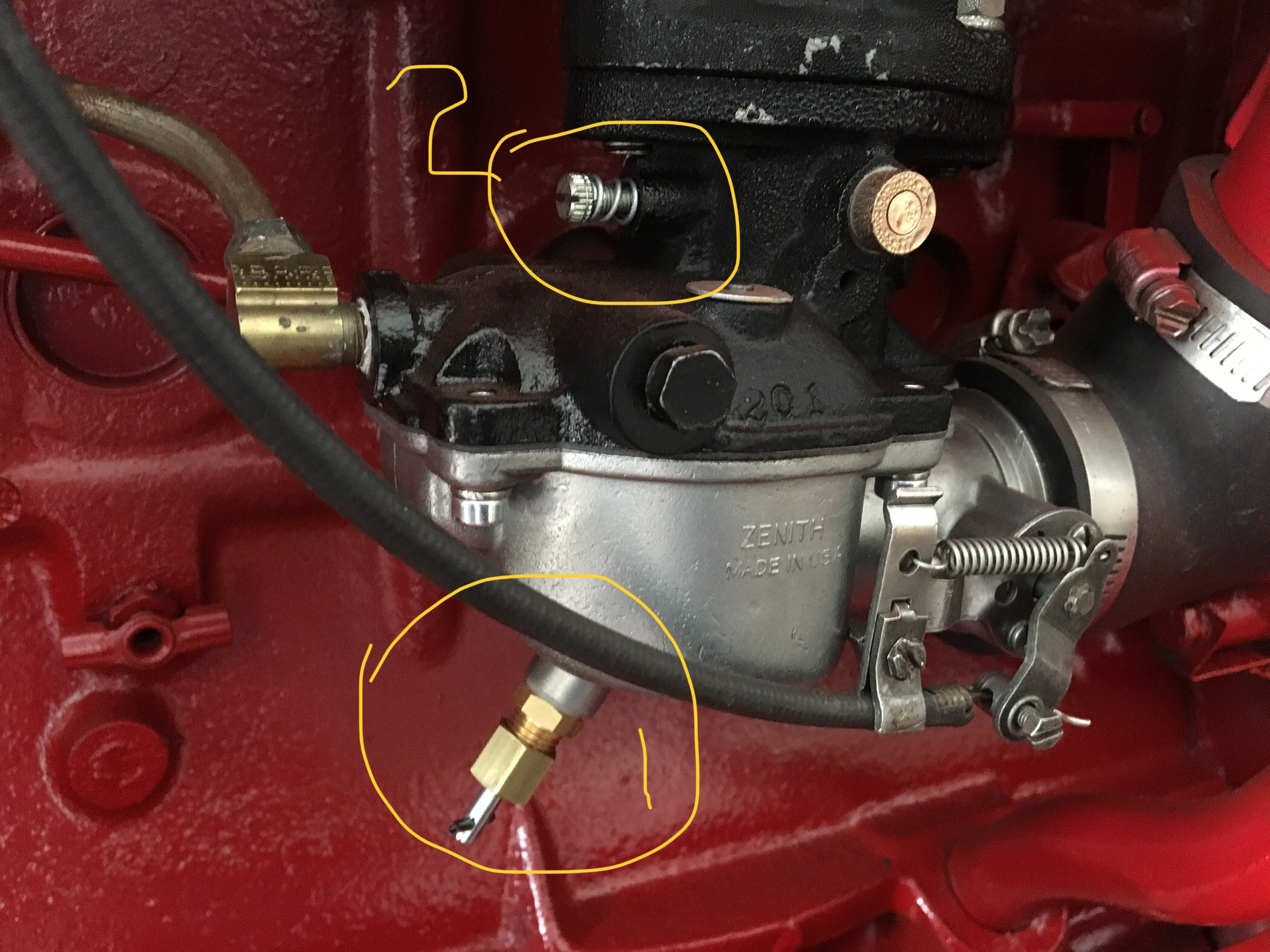 Farmall 544 choke Technical IH Talk Red Power Magazine Community