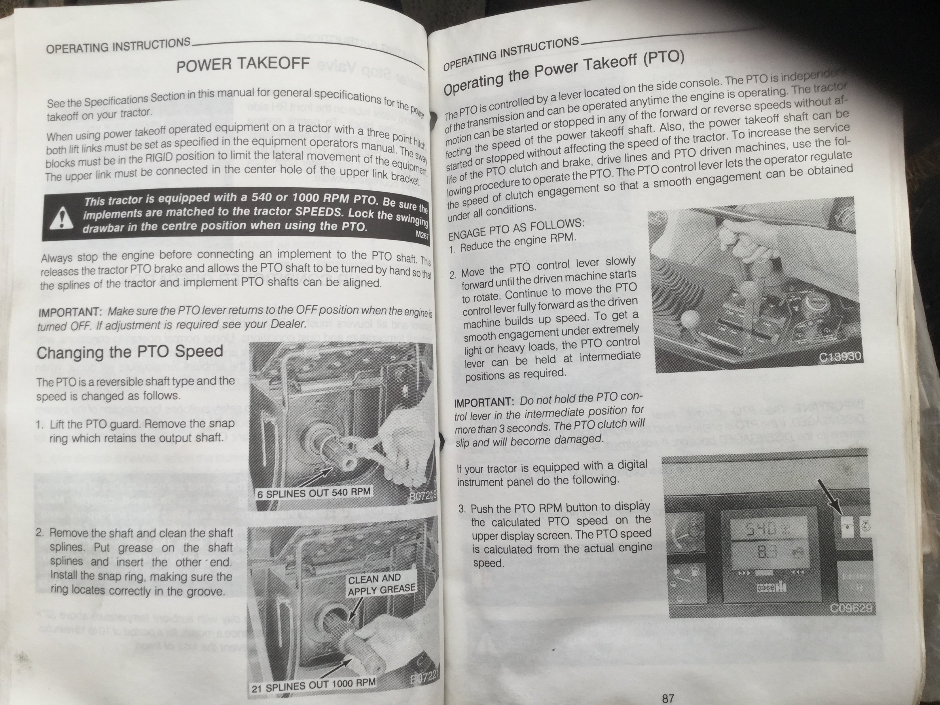 Switch from 540 to 1000 pto. Technical IH Talk Red Power Magazine Community