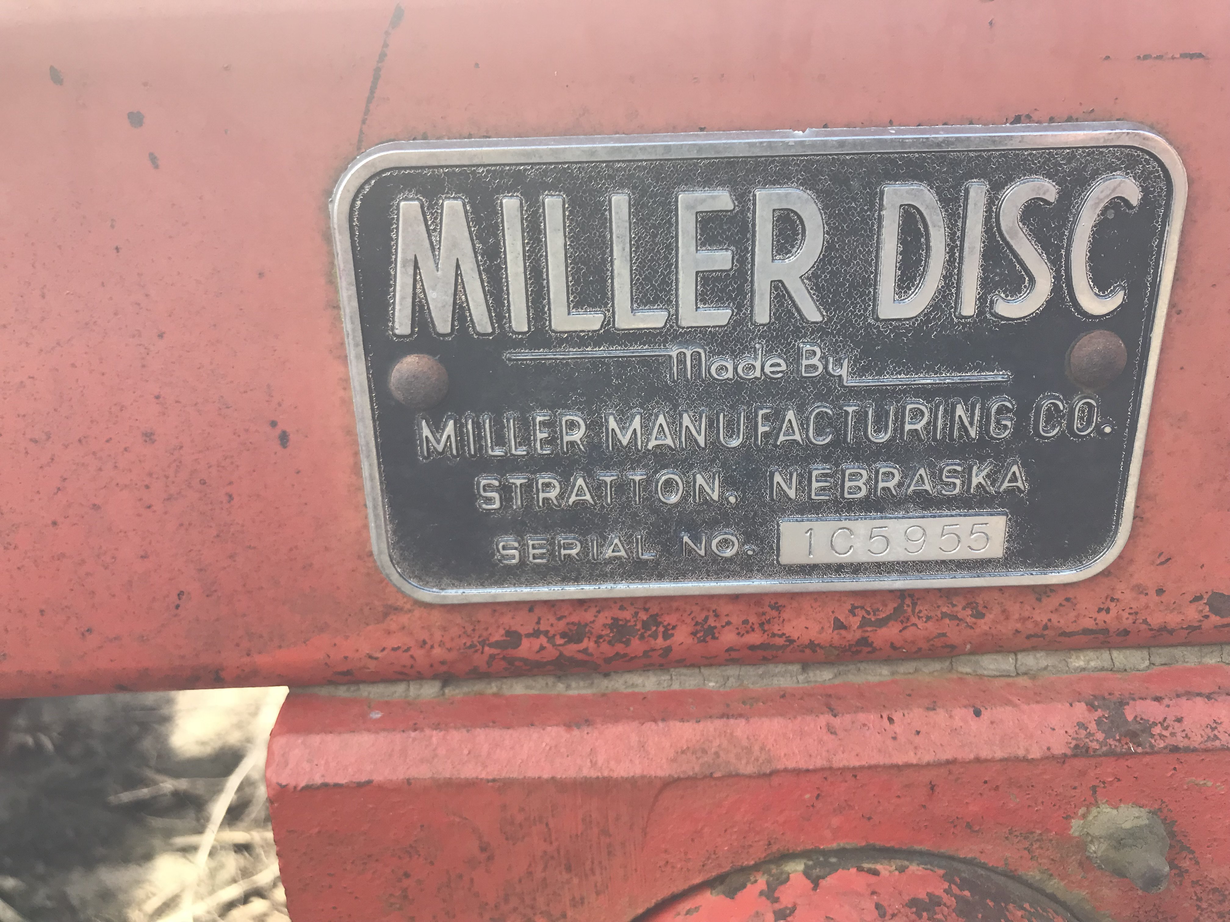 Miller Disc Color Miller offset disc - Technical IH Talk - Red Power Magazine Community