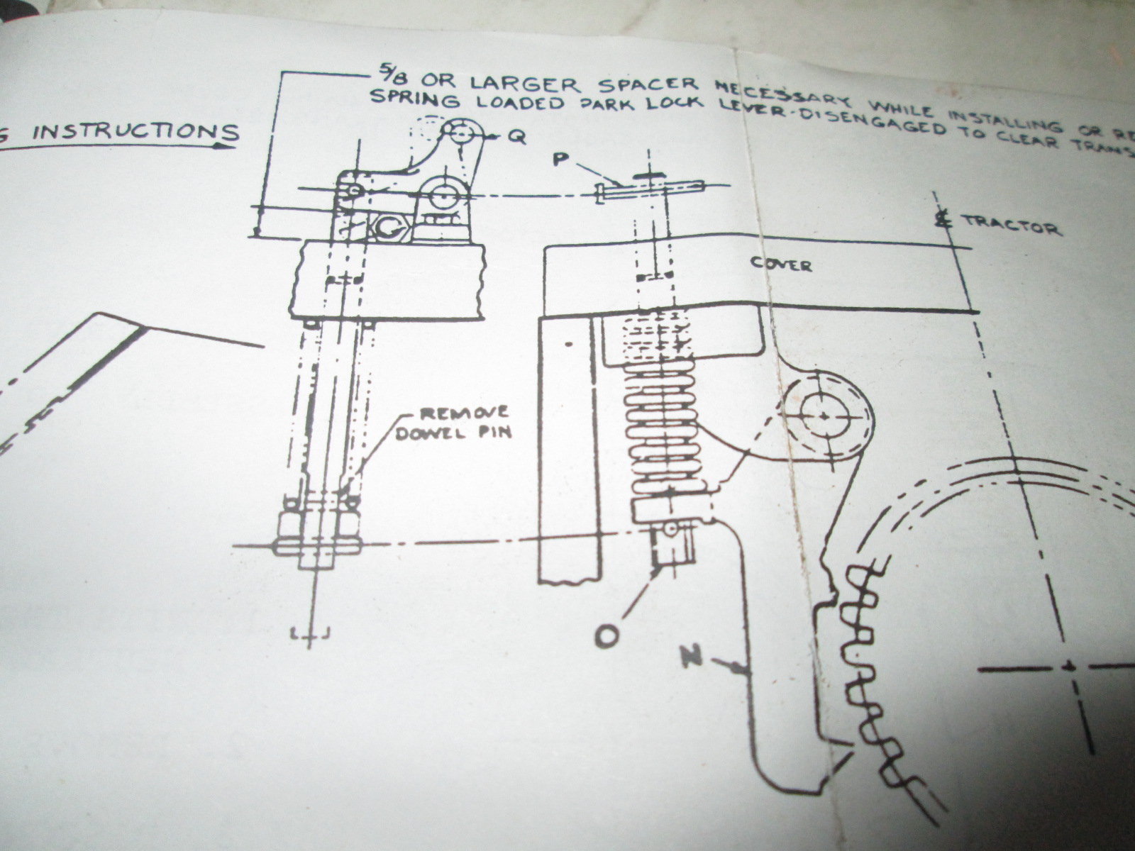 1466 Updated Park Lock - Technical IH Talk - Red Power Magazine Community