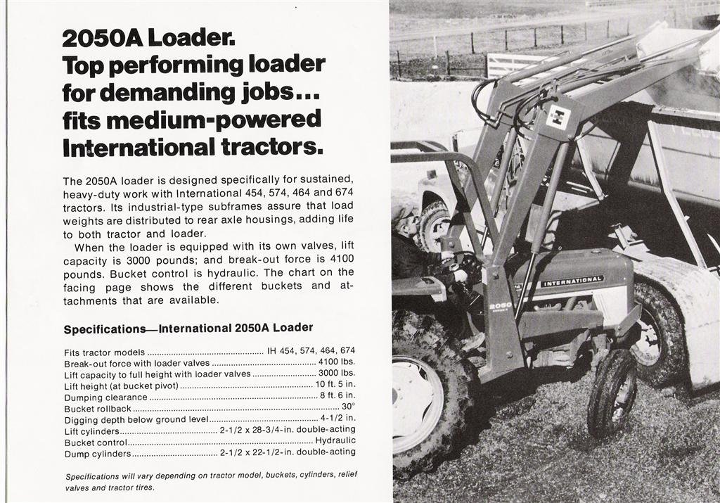 International Loader Technical IH Talk Red Power Magazine Community