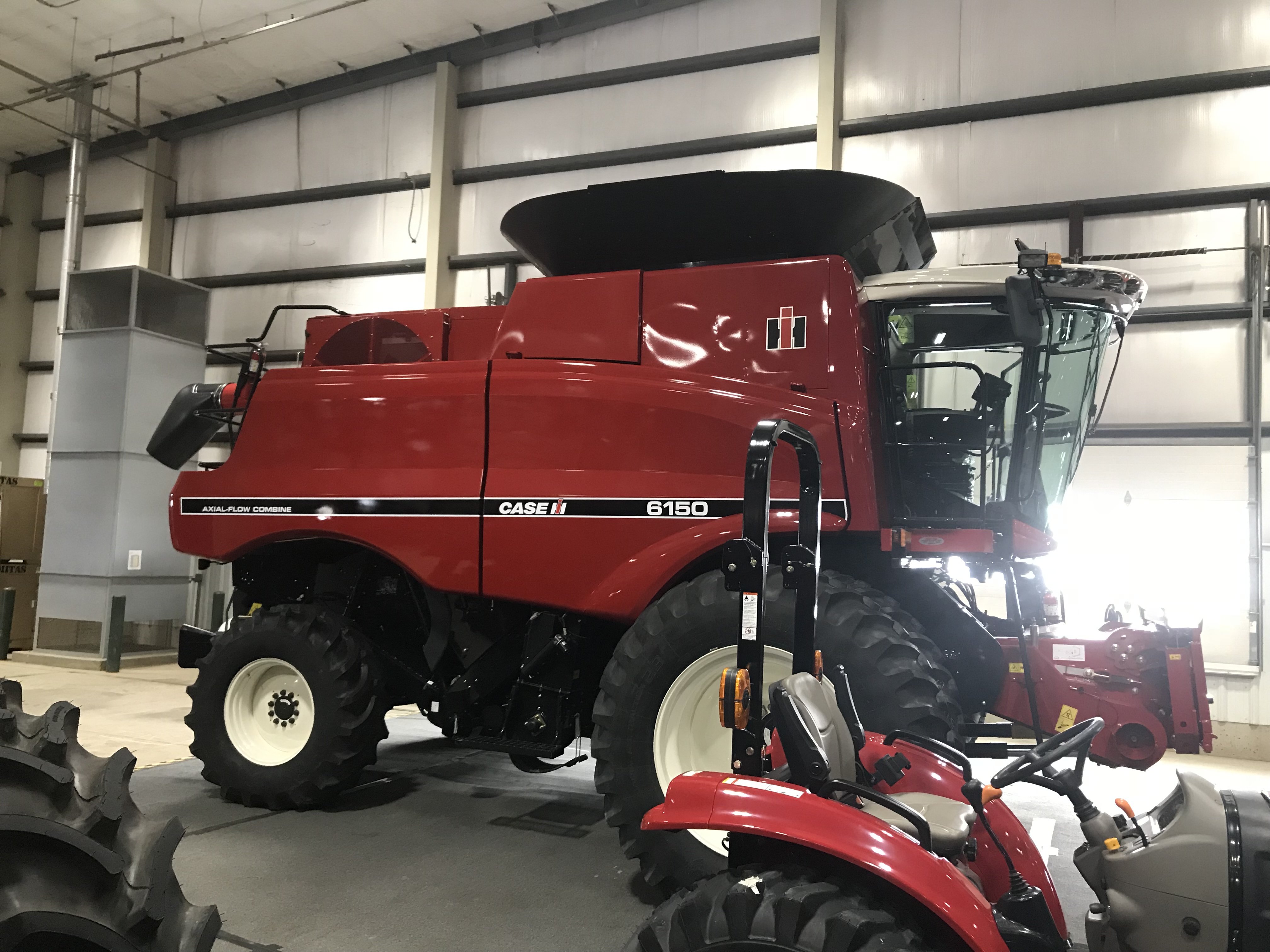 Axial flow 40 year commemorative combine Technical IH Talk Red Power Magazine Community