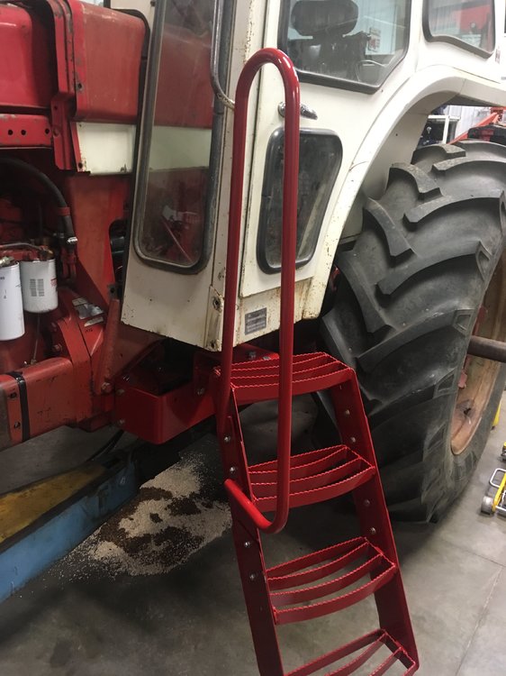 K&M steps, 4th step? Pictures. Technical IH Talk Red Power Magazine