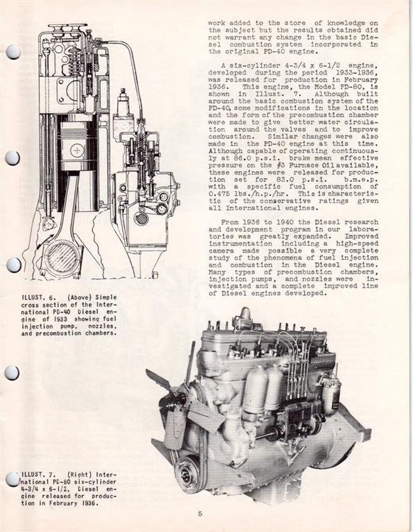 IH Diesel Engines - Their Origin and development - IH Engines - Red ...
