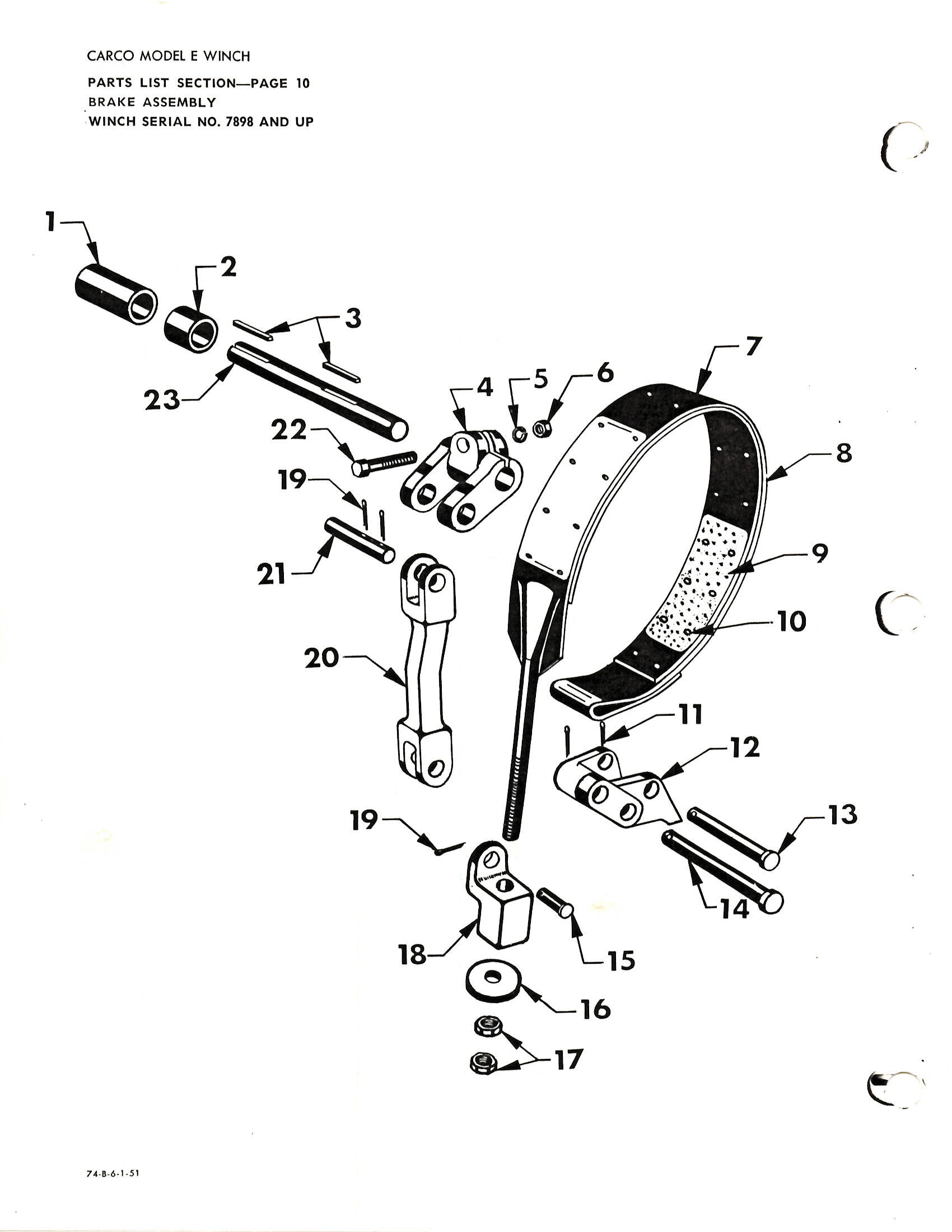 Question about a Carco Model E winch IH Construction Equipment Red