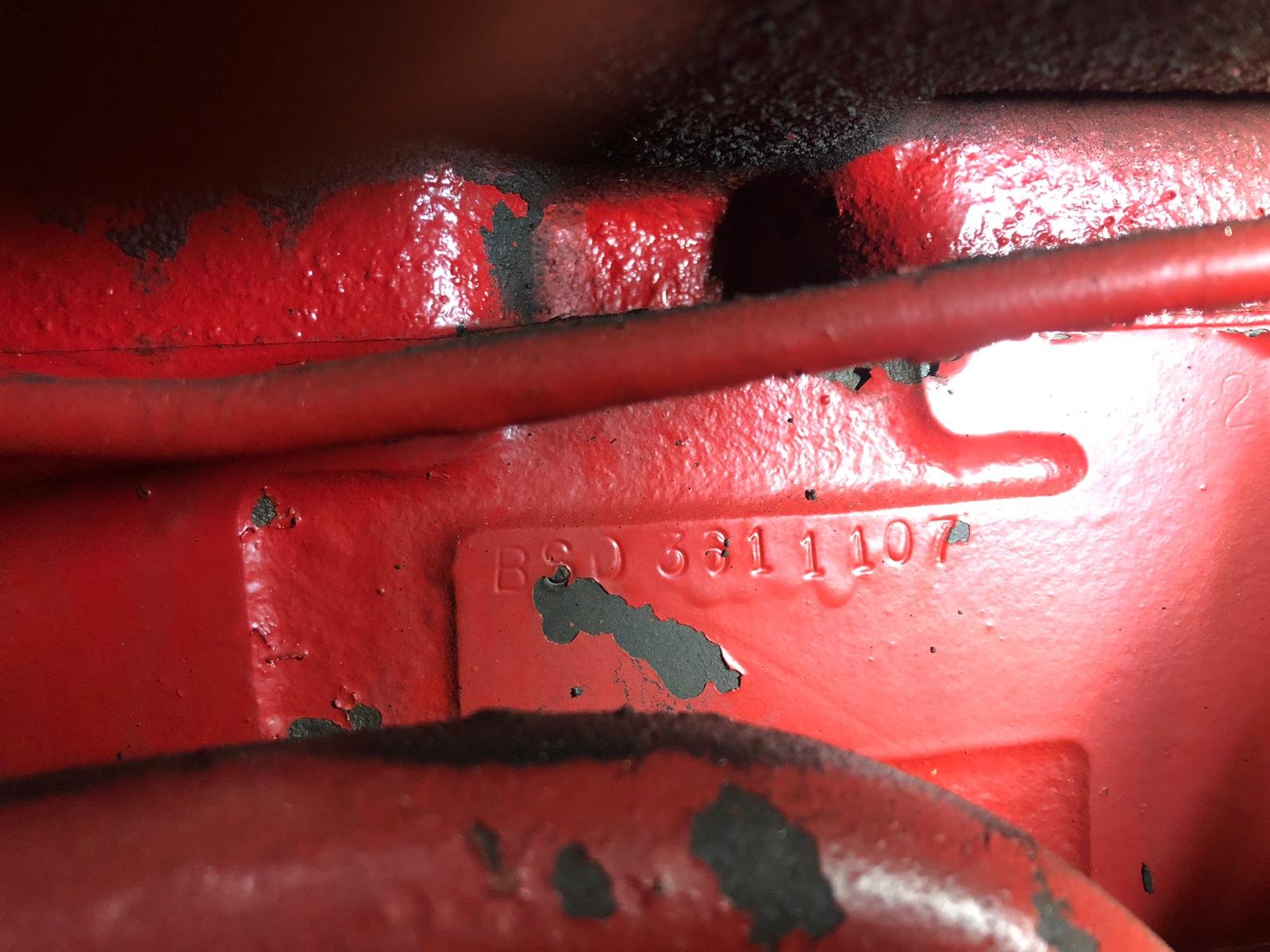 Strange serial number on 361 block - Technical IH Talk - Red Power ...