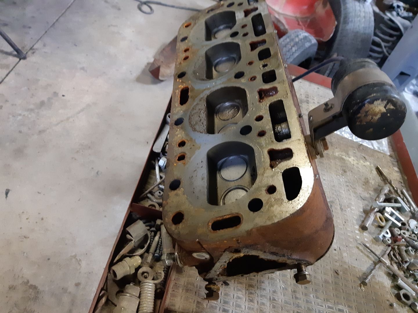 C113 Head Gasket/Internal Coolant Leak Issue Technical IH Talk Red