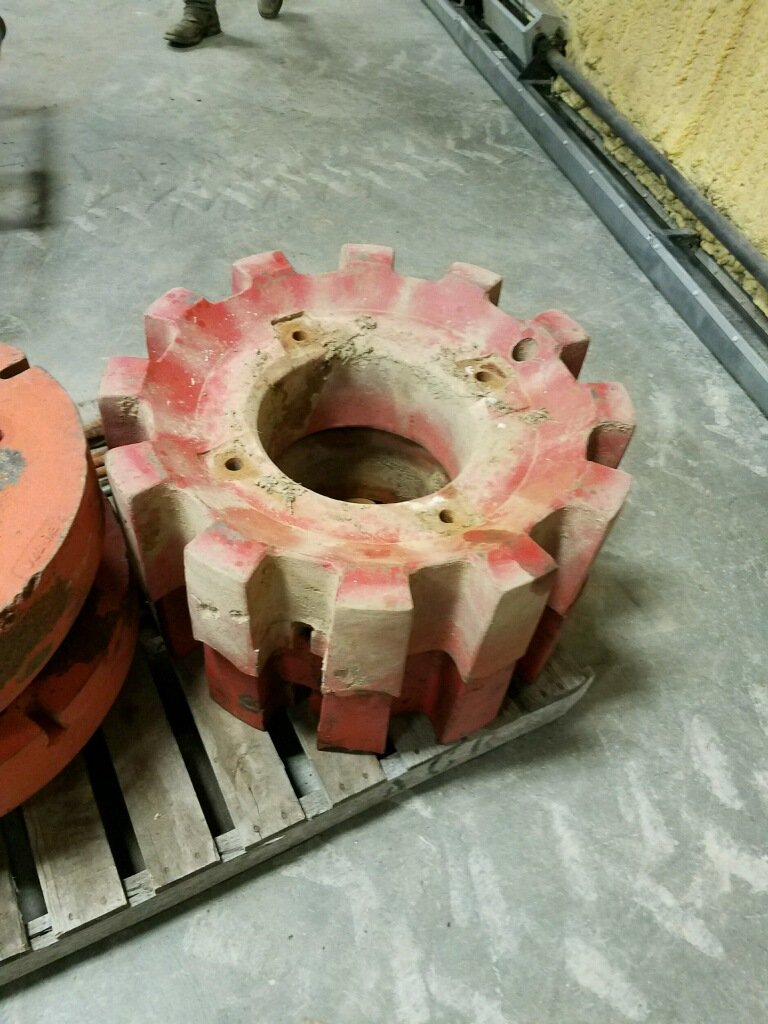 Cast iron wheel weights. Technical IH Talk Red Power Magazine Community
