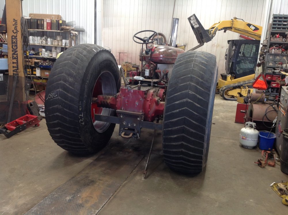 New Rims for my pulling tractor - General Chat - Red Power Magazine ...