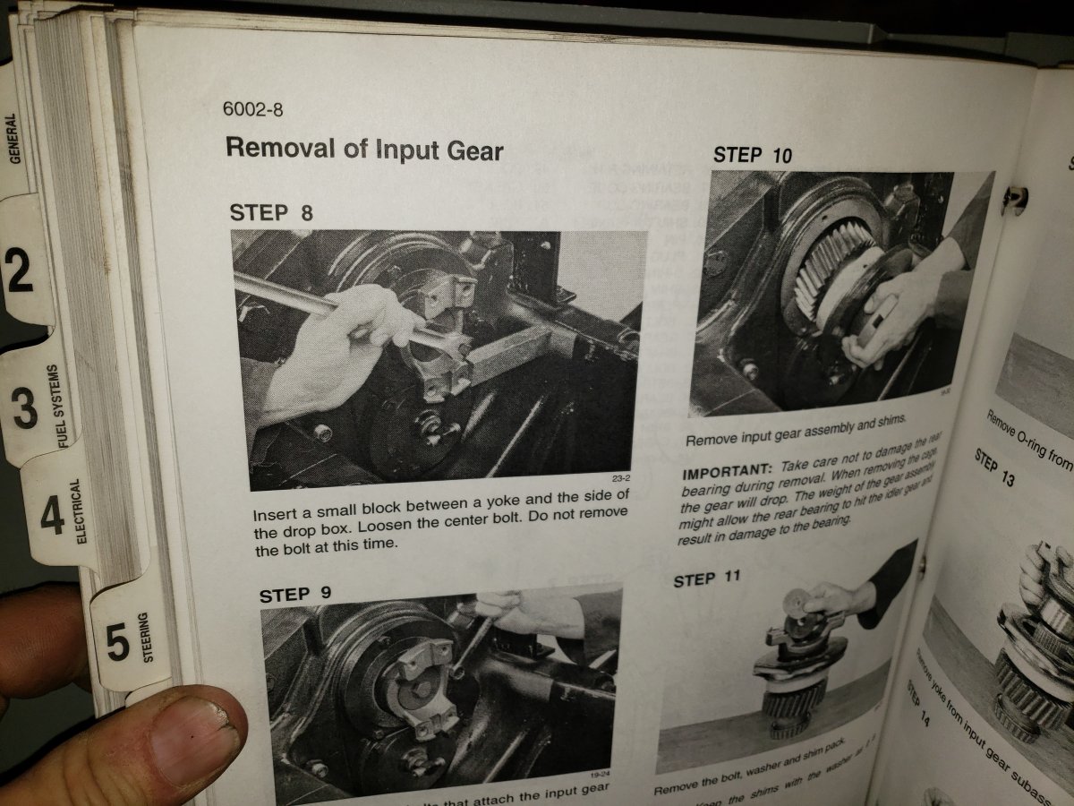 Mx 240 Drive Shaft/Drop Box Technical IH Talk Red Power Magazine