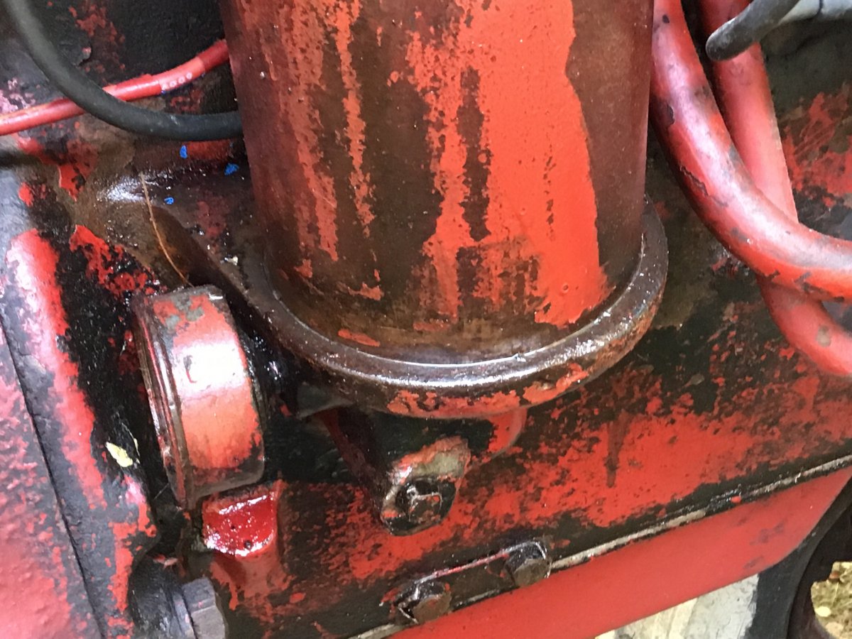 Oil Filter Canister Seal Leaks Farmall C General Ih Red Power Magazine Community