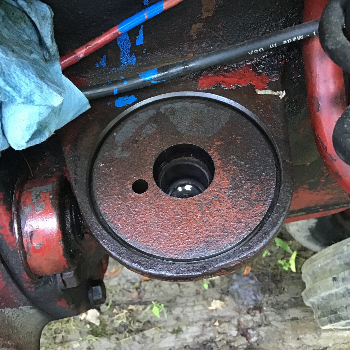 Oil Filter Canister Seal Leaks Farmall C General Ih Red Power Magazine Community