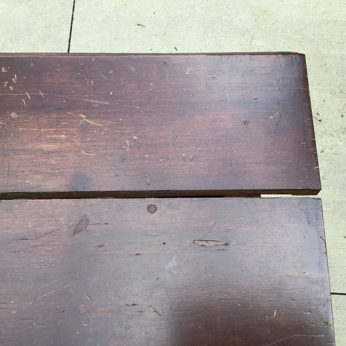 Split in table top ,ideas how to repair it General Chat Red Power