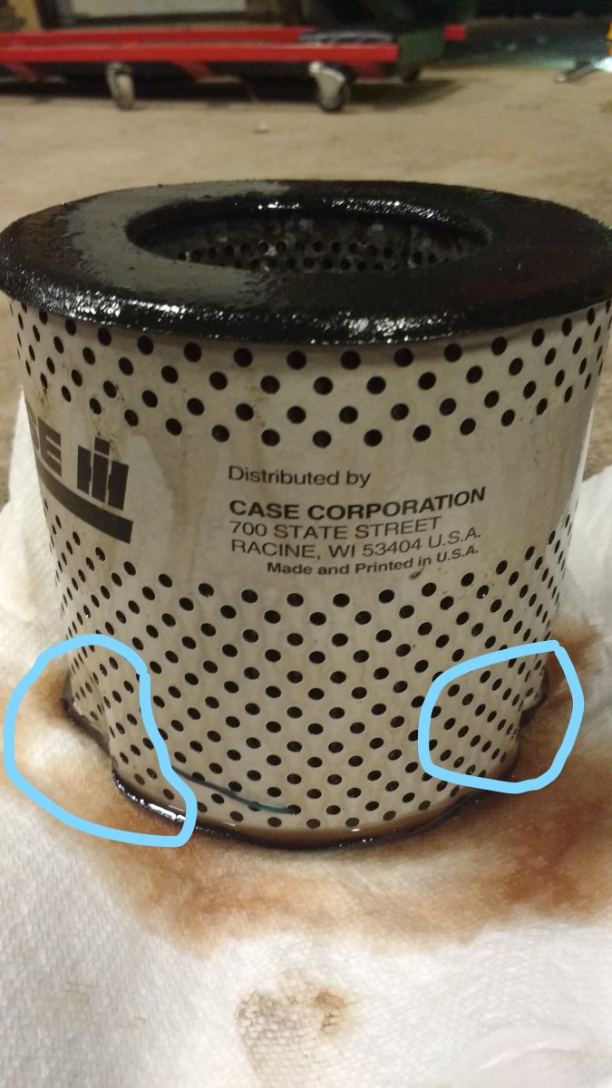 574 second hydraulic filter Technical IH Talk Red Power Magazine