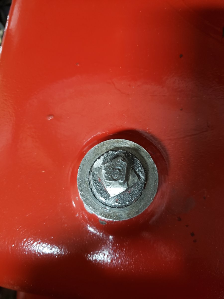Square Oil Drain Plug Technical IH Talk Red Power Magazine Community