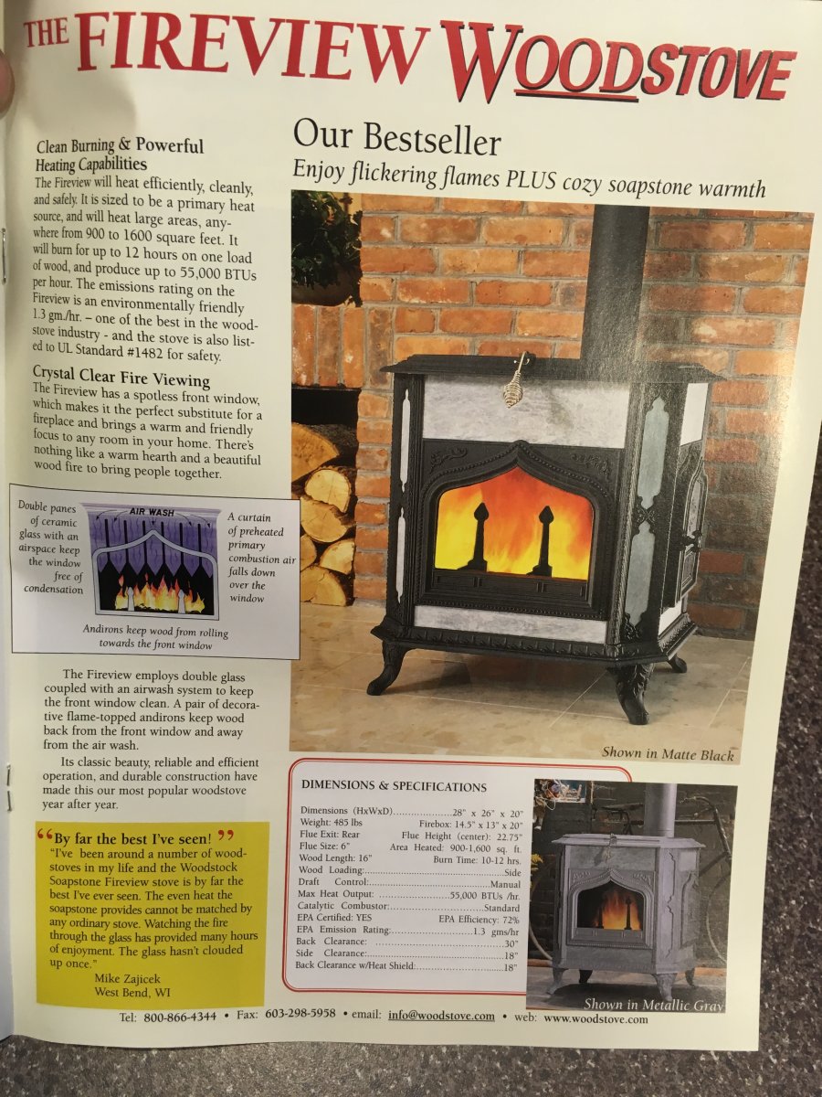 Best 2400 sq ft free standing wood stove - General Chat - Red Power  Magazine Community
