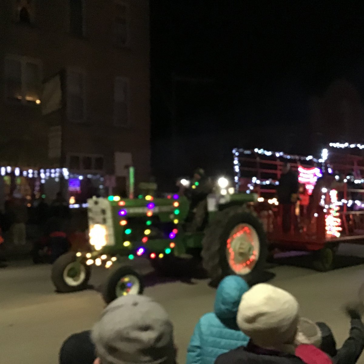 Linesville ,Pa lighted tractor ? parade General Chat Red Power