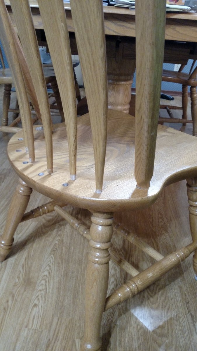 Kitchen chair repair. Need help General Chat Red Power Magazine