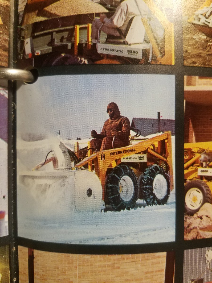 3200B Skid Loader Technical IH Talk Red Power Magazine Community
