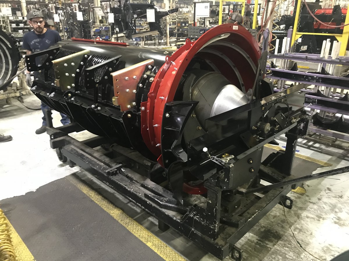 Case IH Combine factory tour , Grand Island Nebraska. General Chat Red Power Magazine Community