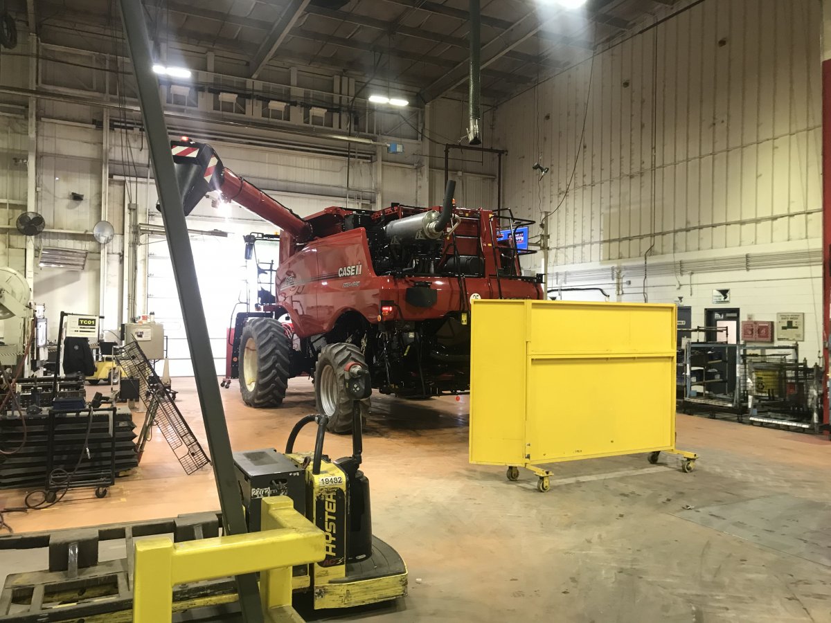 Case IH Combine factory tour , Grand Island Nebraska. General Chat Red Power Magazine Community