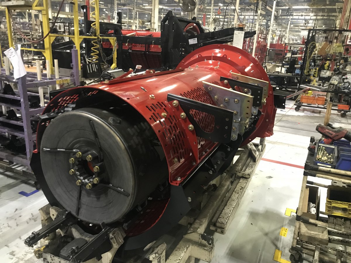 Case IH Combine factory tour , Grand Island Nebraska. General Chat Red Power Magazine Community