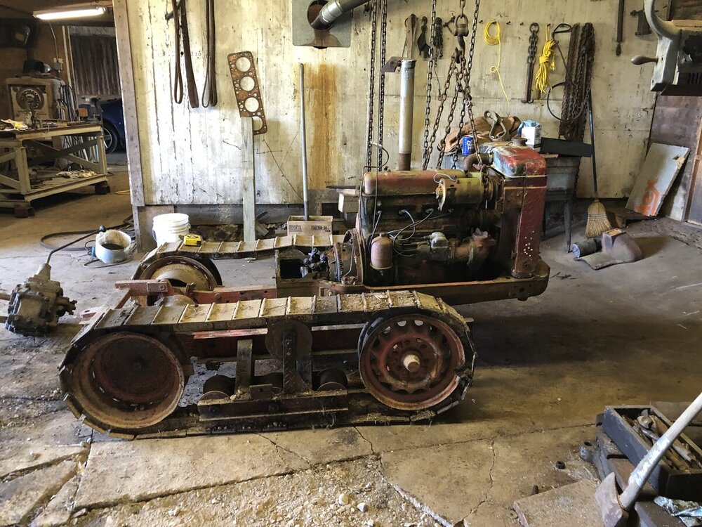 Home made Crawler build - Projects, Builds, & Restorations - Red Power ...