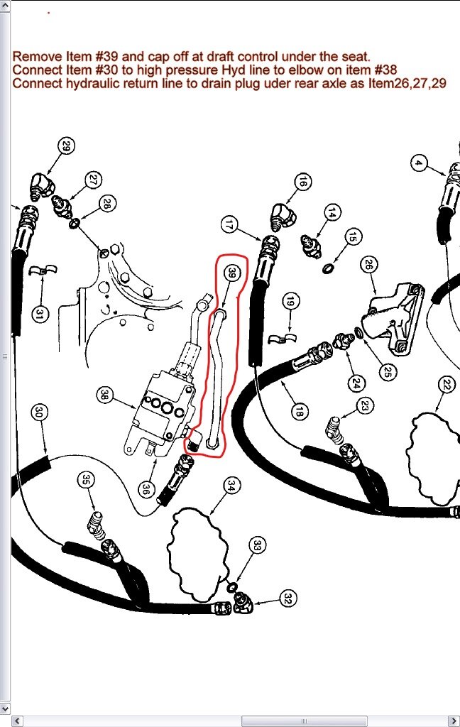 Front end loader control valves Technical IH Talk Red Power