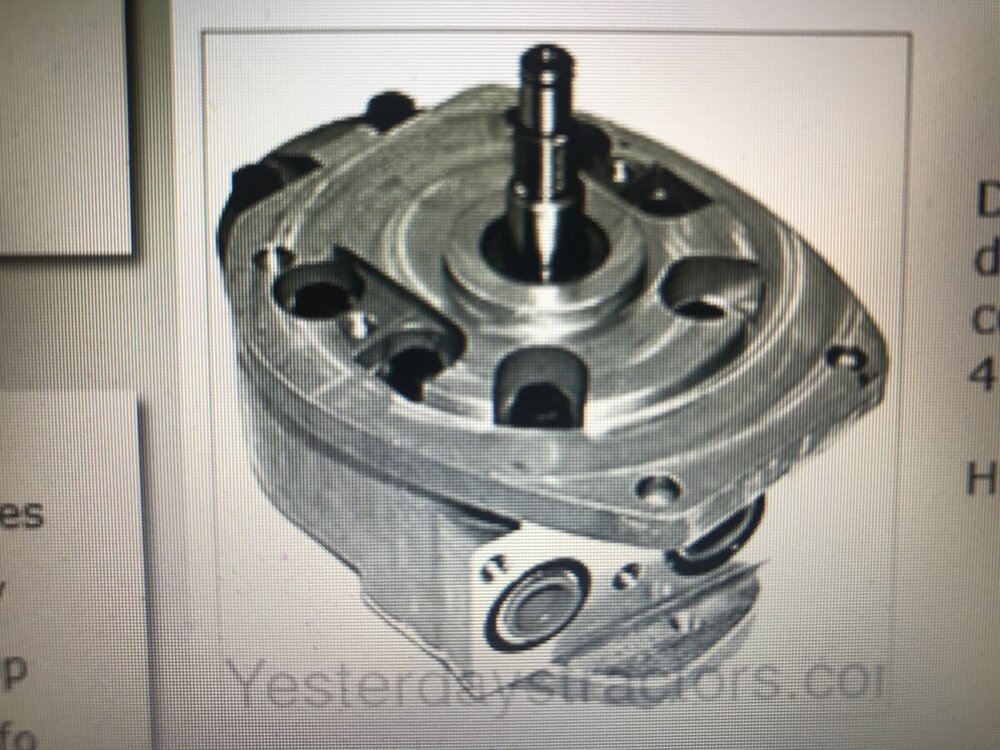 M&W Live Hydraulic Pump Technical IH Talk Red Power Magazine Community