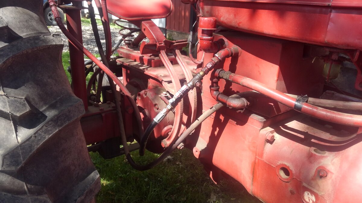 Farmall super m live hydraulics Technical IH Talk Red Power