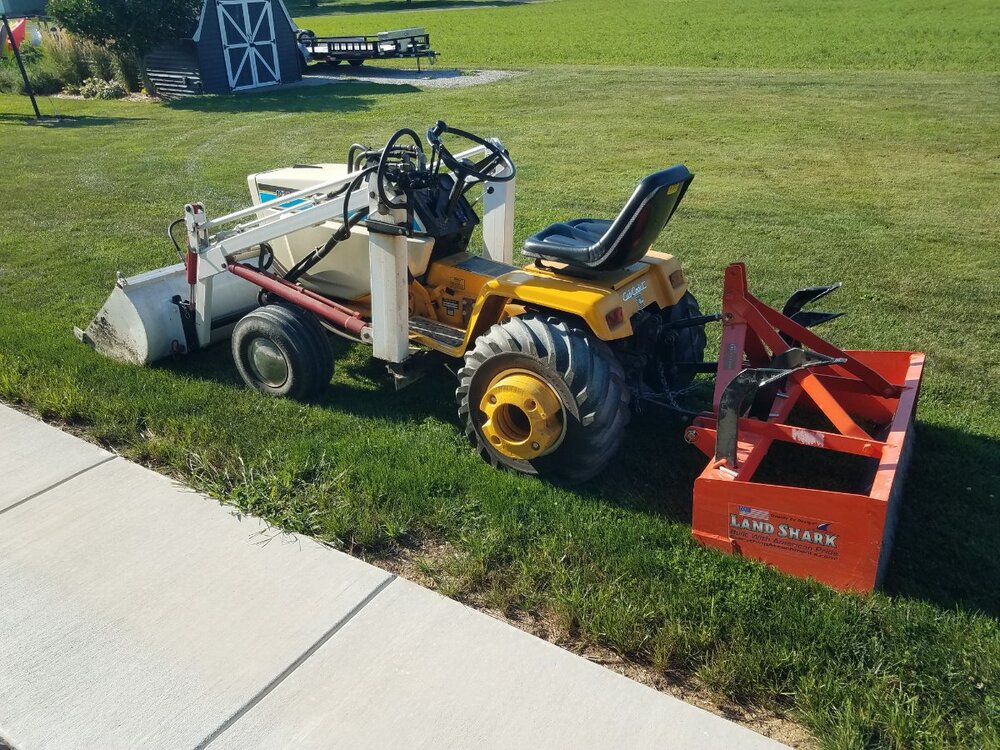 IH box blades the original ones Cub Cadets Red Power Magazine