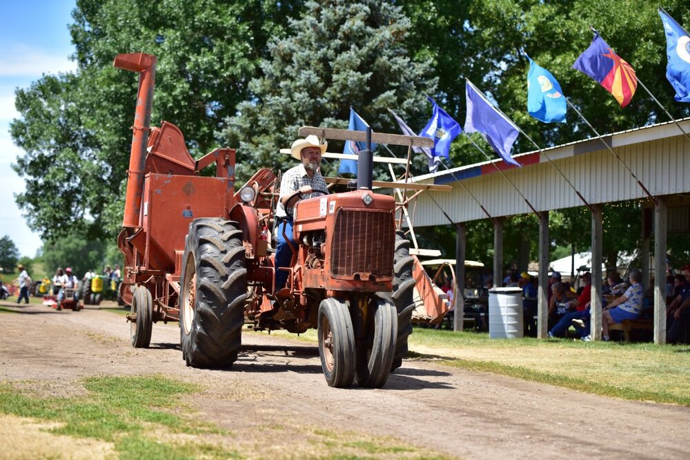 A couple pictures from the 2020 Granite, IA threshing bee General