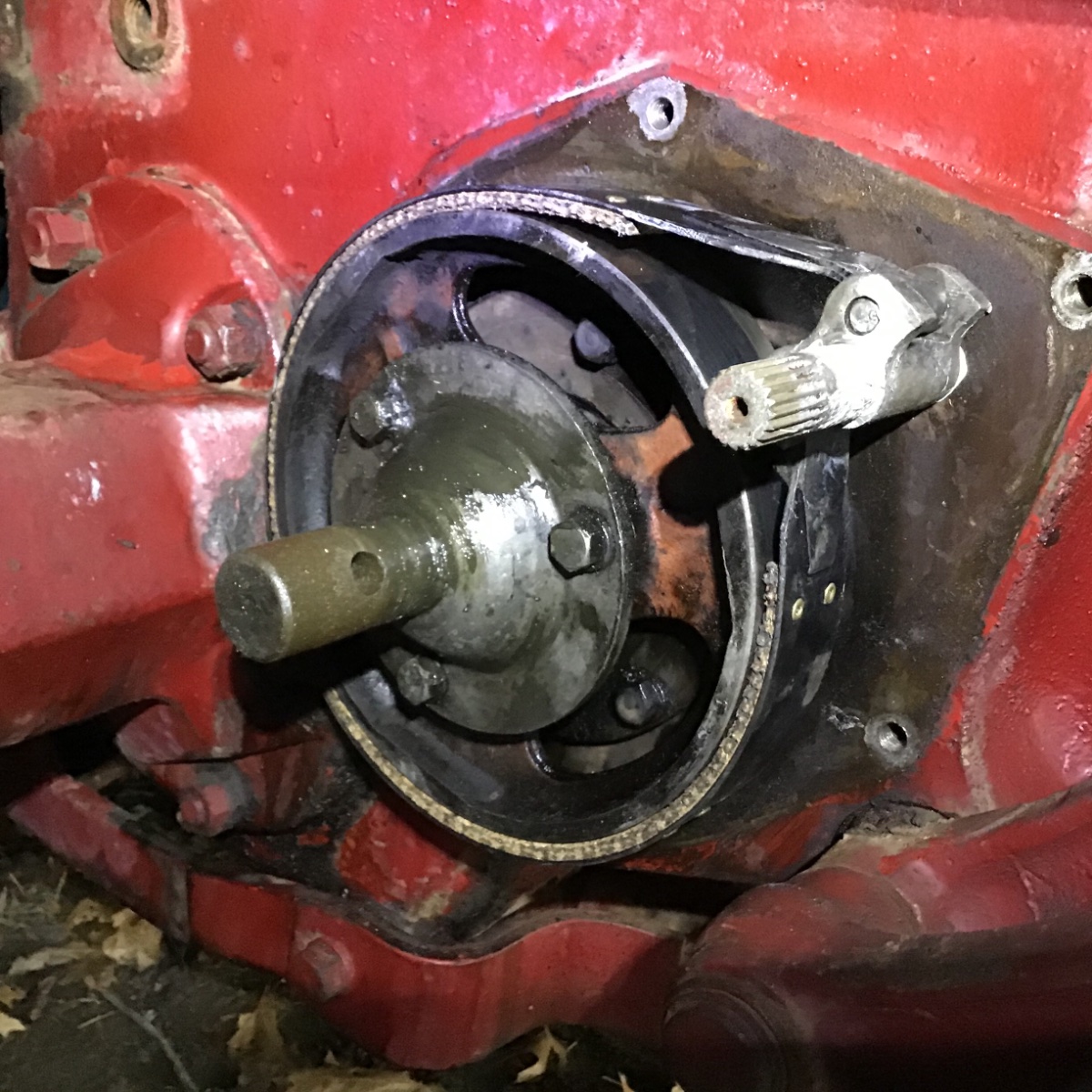 Farmall C Band Brake Relined Projects, Builds, & Restorations Red Power Magazine Community