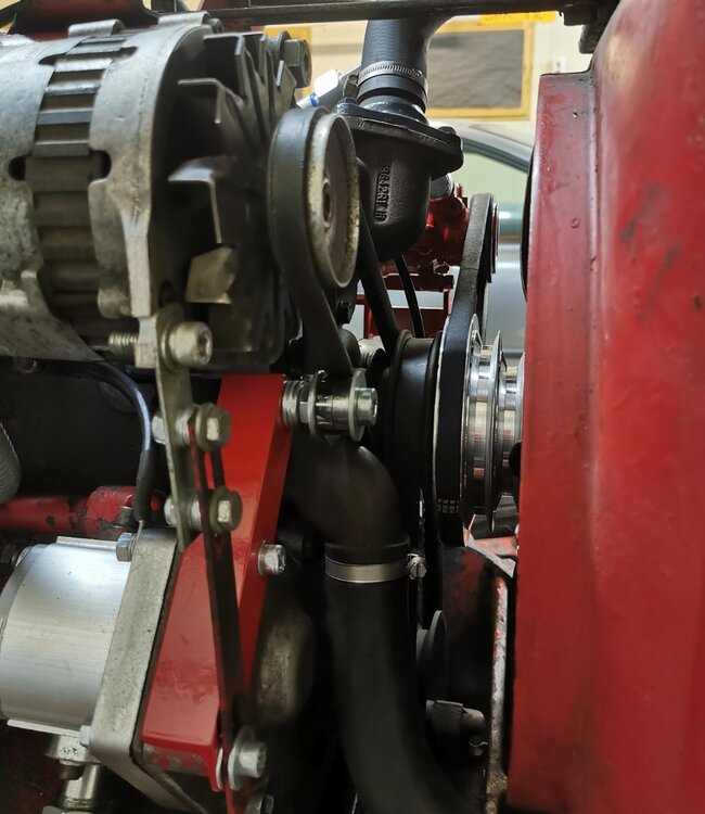 B414 Power steering Projects, Builds, & Restorations Red Power