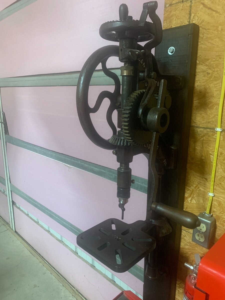 Cole Tool 7 ratchet drill press General Chat Red Power Magazine