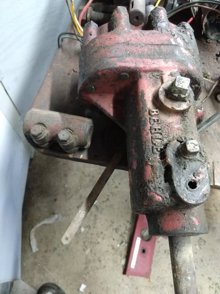 adding power steering to a 350 Technical IH Talk Red Power Magazine