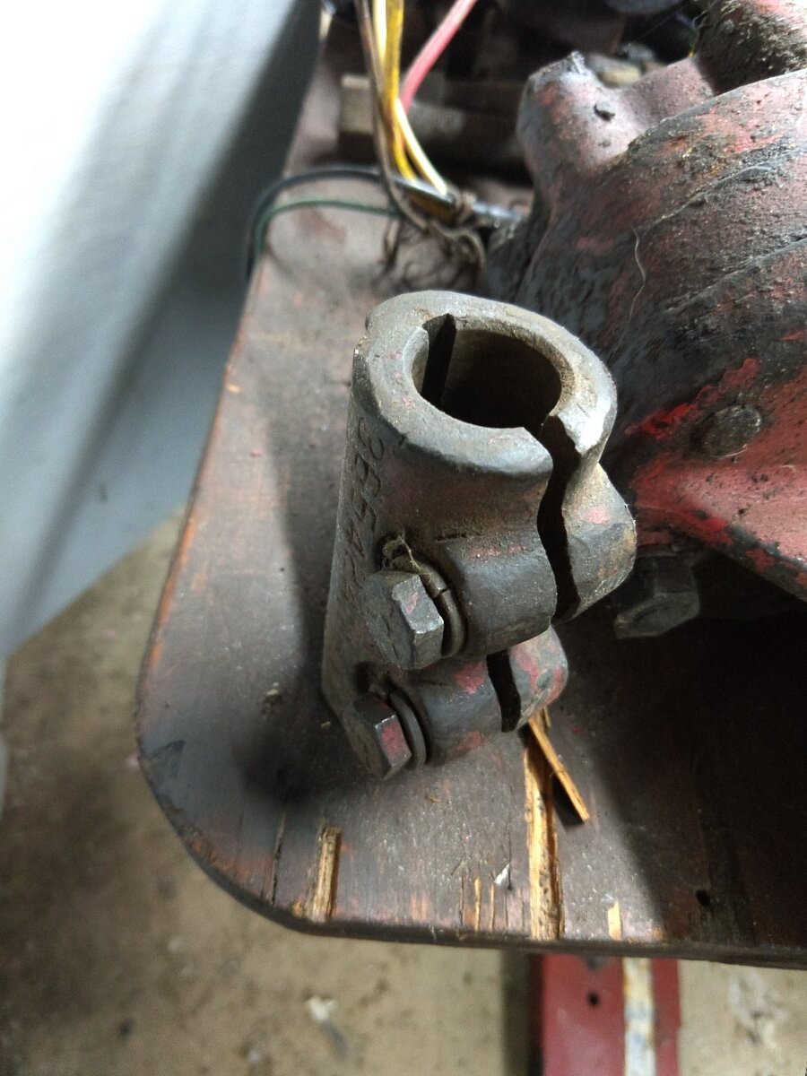 adding power steering to a 350 Technical IH Talk Red Power Magazine