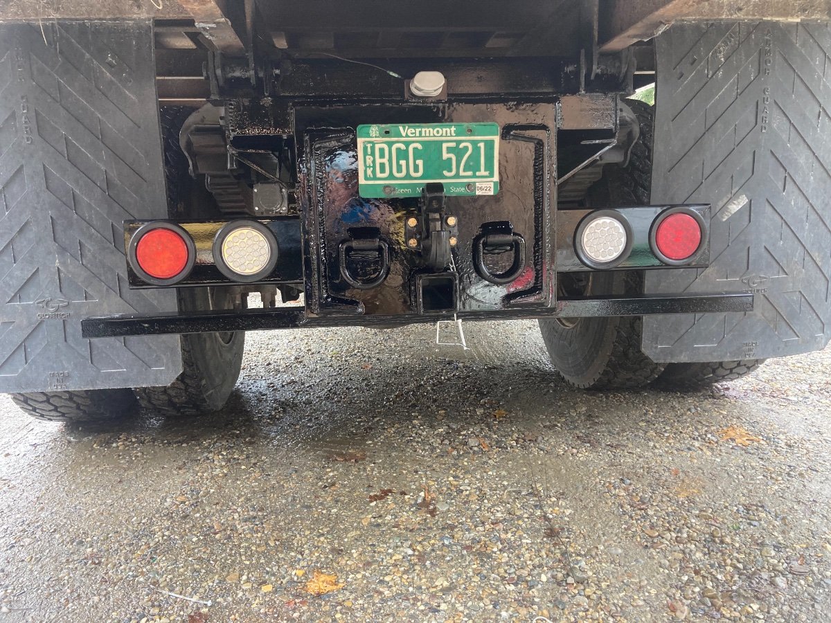 New trailer hitch on the dump truck General Chat Red Power Magazine