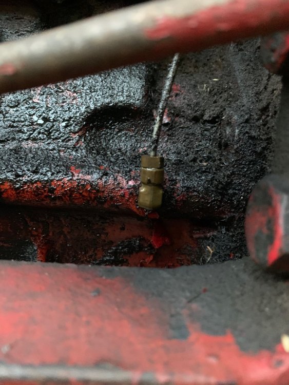 560d oil pressure gauge line Technical IH Talk Red Power Magazine Community