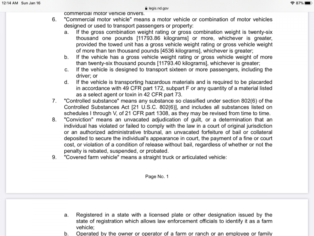 When do you need a CDL Heavy (heavy equipment, Tractors ?) General