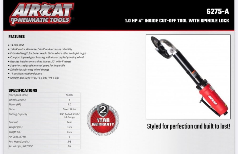 Die Grinders vs. Cut Off tools General Chat Red Power Magazine