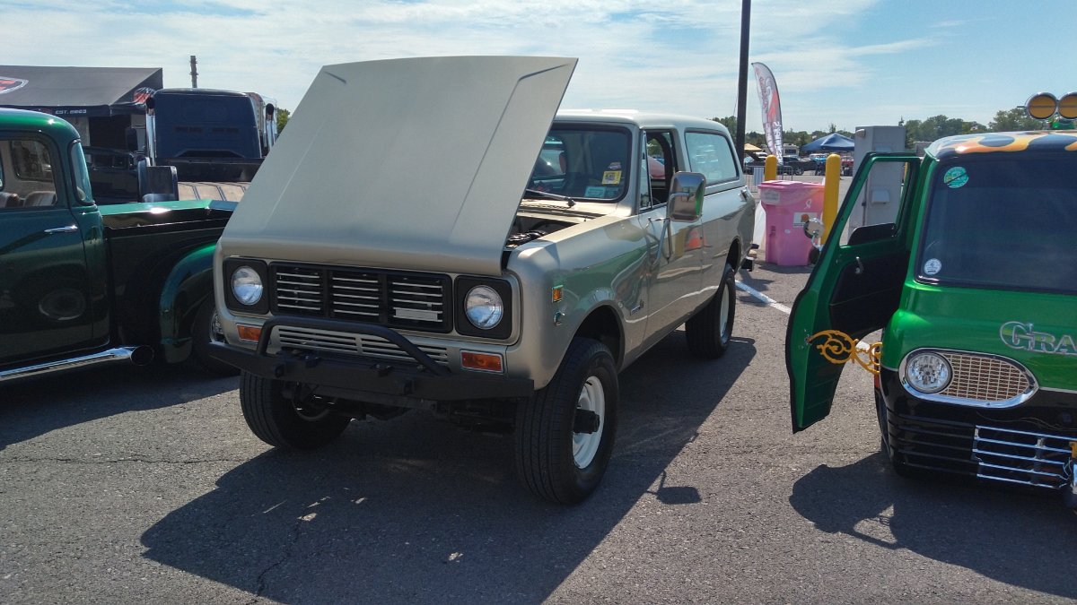 A Few Corn Binders from Syracuse Nationals IH Trucks Red Power