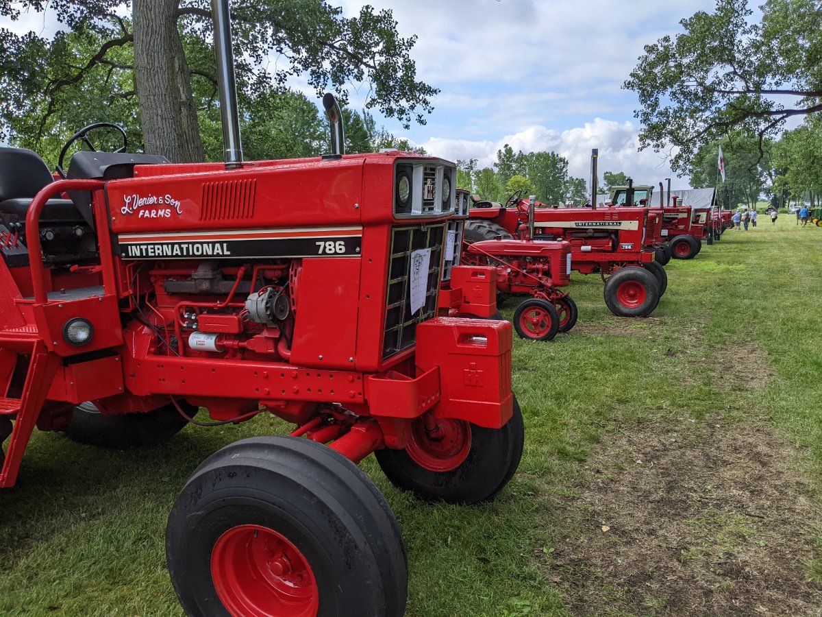 Tractor show in Newport MI General Chat Red Power Magazine Community