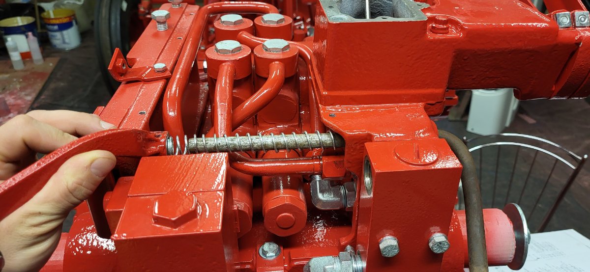 PTO lever 756 farmall Technical IH Talk Red Power Magazine Community